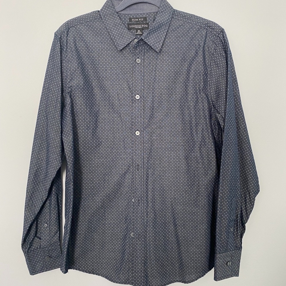 London Fog Button Down Shirt NWOT